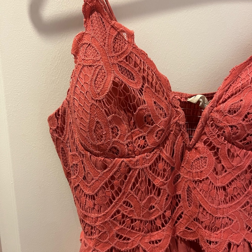 Burnt Orange Summer Dress